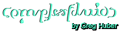 Complexfluids ambigram by Greg Huber